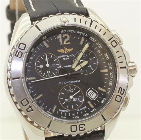 breitling chrono shark quartz|breitling chronograph watch price.